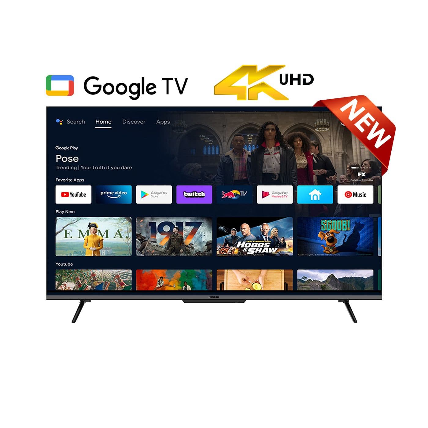 Walton W43S2JFG 43 inch UHD Smart TV