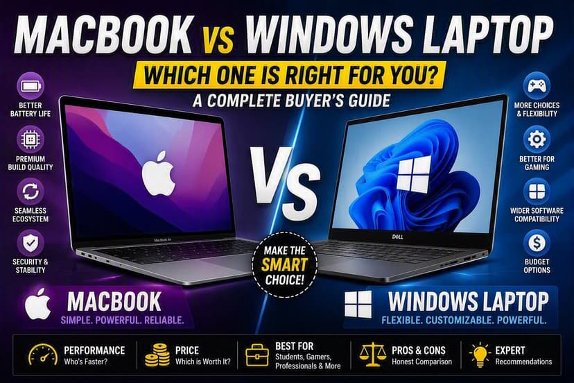 MacBook vs Windows Laptop: Which One Is Right for You?