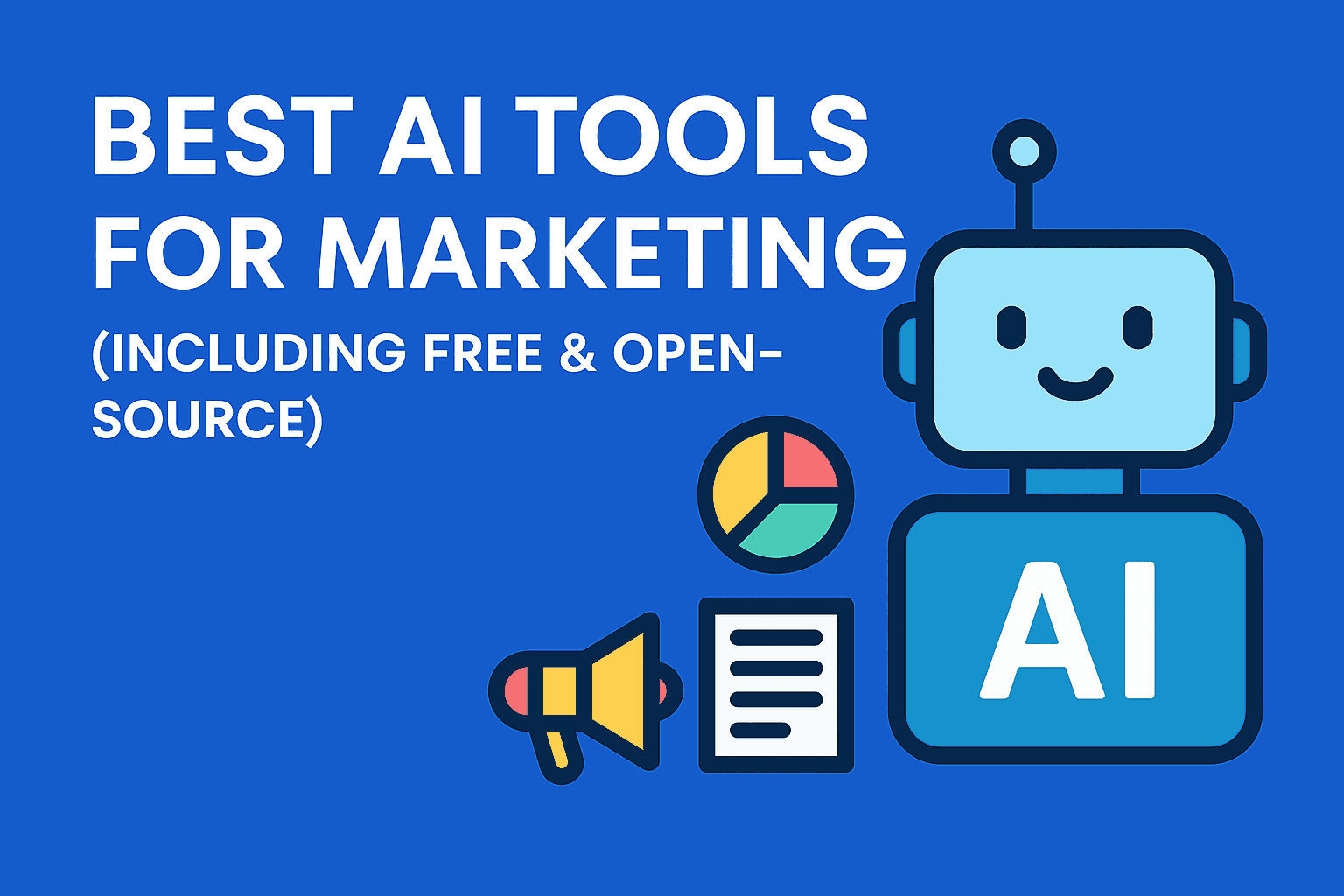 Best AI Tools for Marketing (Including Free & Open-Source)